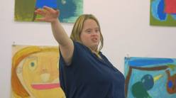 Bild von einer Frau