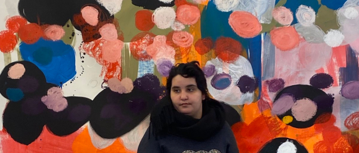 Portrait der Künstlerin Soad Saher